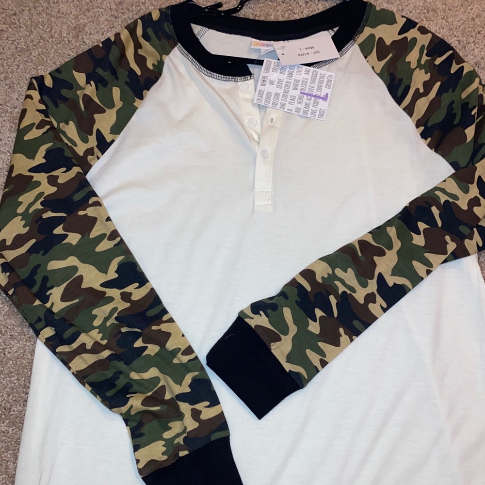 LLR Camo and Cream Unisex Mark